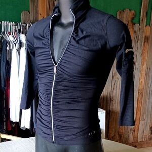 Bebe Sport Black Athletic Top